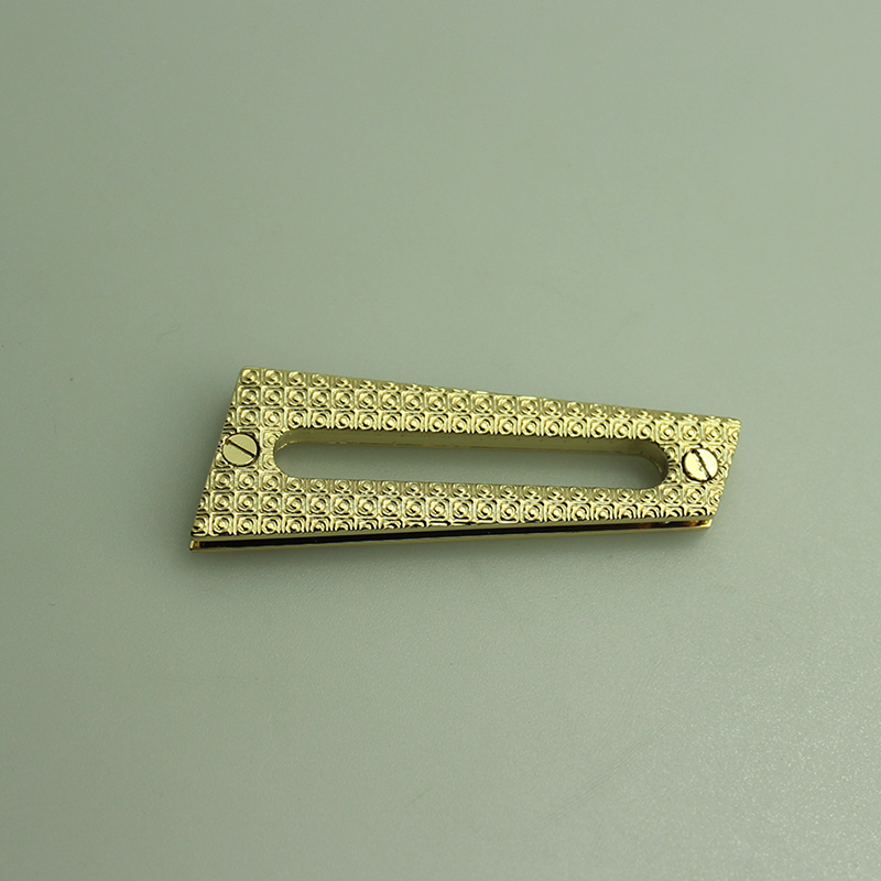 金メッキファッションバッグバックル、金属アクセサリー