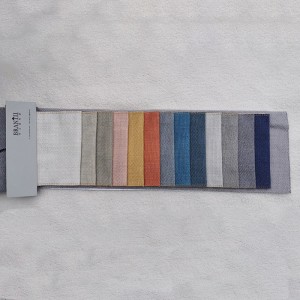 糸染めコットンリネン布地BNT1903