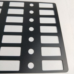 0.25絶縁シート炎難燃性PCガスケットブラックベンド加工卸売