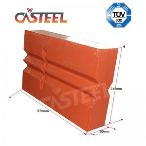 廃棄物とアスファルトリサイクルのための粉砕機の部品