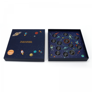 カスタマイズされたピンクのふたとベースの高級バレンタインの髪の段ボール紙ギフトボックス