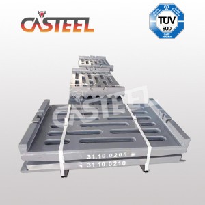 Terex Finlay J-1160モバイルクラッシャー部品、Jawace固定＆スイング