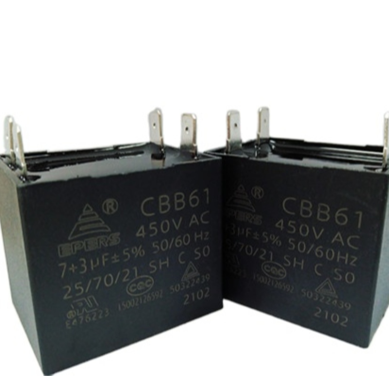 1UF~15UF 40/85/21 250V 450V 500V 50/60Hz CBB61コンデンサ用エアコン用コンデンサ