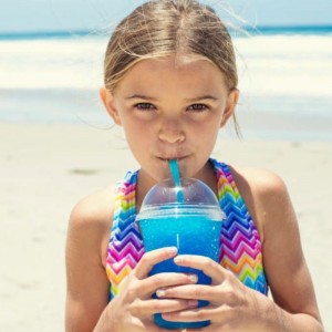 蓋付きの生分解性の堆肥化可能なPla透明なプラスチックカップ