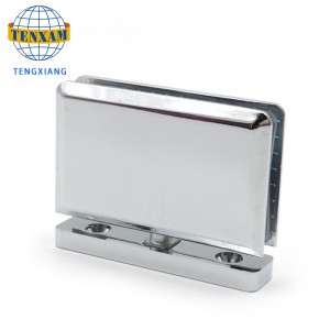 中国サプライヤー安いセール広東省JINLIハードウェアポリッシュ真鍮のガラスヒンジ90度ヒンジ