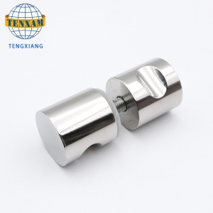 小さなハンドルのシャワーのガラスのドアは家具のハンドルノブを処理します