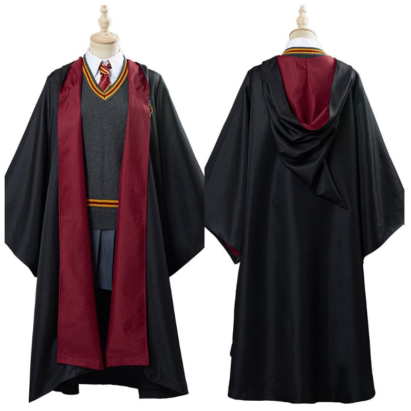 Harry Potter Hermione Grang Gryffindor Schoolコスプレ購入卸売ハロウィン衣装バルク