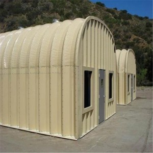 軍のキャンプの兵舎