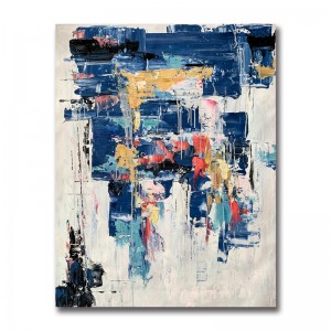 Wholesaleモダン風景ウォール装飾絵画抽象手作り油絵