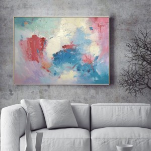 現代の手描きのアクリル創造的な創造的な壁画アートの抽象画のキャンバス