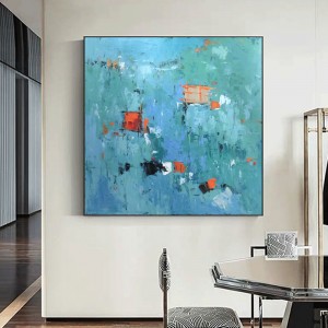 手描きの油絵スクエアキャンバス抽象的な描画家の装飾の家の装飾その他の絵画クアドロ