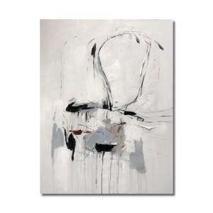 100％手作り油絵シンプルな抽象的な現代的な手描きのリビングルームの装飾的なアート作品