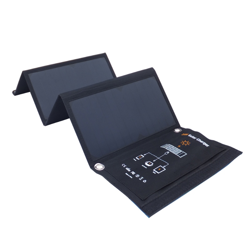 太陽電池パネルの太陽電池折り返しバッグ充電器200W100W120Wのコア利点