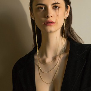 ウェブセレブリティホットスタイルワンスタイルのネックレスイヤリング