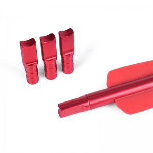 R9 ekアーチェリー挿入アルミ矢印ノックのためのクロスボウarrow狩猟