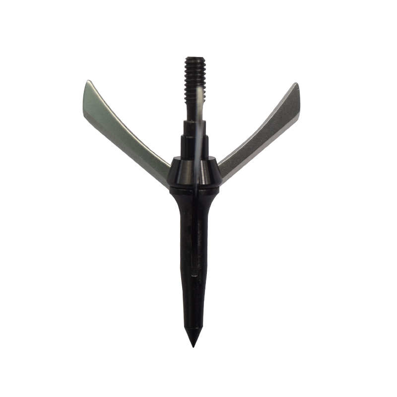Nika Archery 15B022 3ステンレススチールブレードクロスボウハンティングアローヘッド付きブレードブロードヘッド