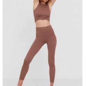 ノースリーブ弾性ニットジャージスポーツスーツ