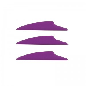 Nika Archery 170019アーチェリーのための2.5inch Dolphin TPU羽根矢印射撃