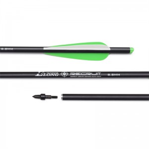 エレンアウトドア116049-04 ID7.62mm 20インチロールファイバーグラスボルトアーチェリー撮影クロスボウボルト