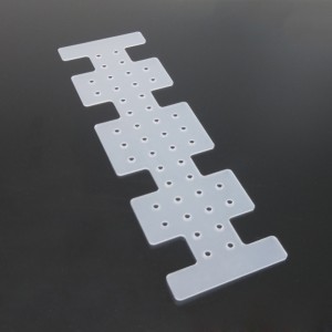 Dongguanメーカー卸売バッテリーセル支持フィルム半透明のサポートフィルムPPベアセル支持板を形成する