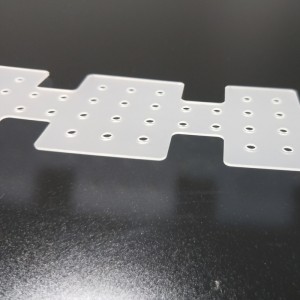 Dongguanメーカー卸売バッテリーセル支持フィルム半透明のサポートフィルムPPベアセル支持板を形成する