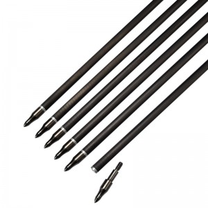 Elong屋外114454 ID6.2mm SP500 30インチカーボンファイバー矢印トルコフェザーアーチェリー撮影