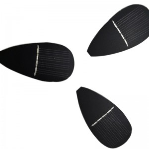 カスタマイズされたドロップ形の小さいサイズの不規則な葉の形の太陽電池パネルの携帯用オフグリッドミニホームソーラーパネル