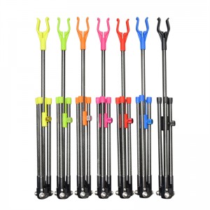 ニカアーチェリー46st06 3Kカーボン再発弓スタンド弓ホルダー