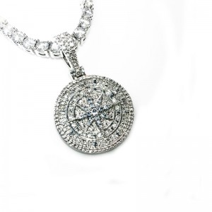 Bling Blingペンダントネックレス18Kゴールドメッキ男性\\\\ \'Sおよび女性のヒップホップジュエリー