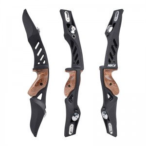 Nika Archery 220026 ET1S 17INCH ILF LH ReCurve弓セット機器用ライザーをターゲット屋外撮影と狩猟