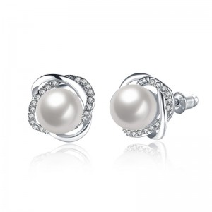 シンプルな気質イヤリングの韓国語版