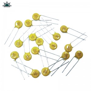 LEDドライバのためのオリジナルの工場抵抗器サプライヤーのイエローシリコン10D431直径10mmの金属酸化物MOVバリスタ