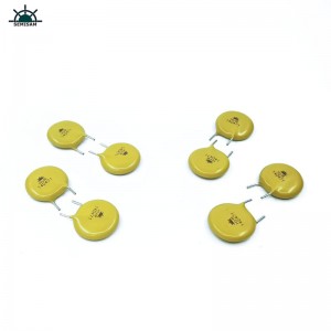 中国電子部品、黄色のMOV抵抗器14mm 14d471 470V ZovアニデストリヤーバリストMOV 5mm