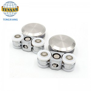 スライドドアローラーホイールガラスドアシステム吊り下げ式ドアホイール