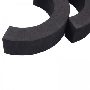 衝撃吸収EVA異性材料難燃性ブラック東莞フォームEVAヘテロSSYAXUAL材料成形