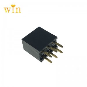 2.54mmピッチ2x3pソケットコネクタメスヘッダー