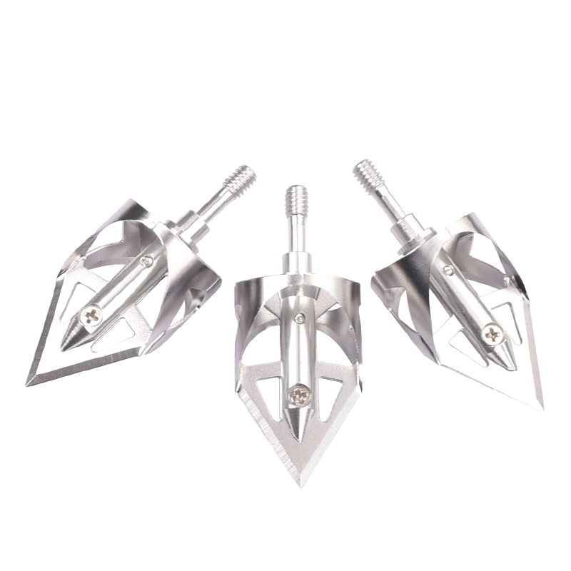 ニカアーチェリー15B025アーチェリーarrow Point Crossbowボルト狩猟のための100の穀物のブロードヘッド