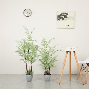 販売のための鍋が付いている現実的な偽の植物人工植物人工の木