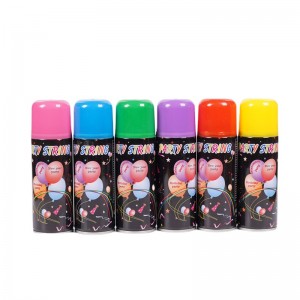 結婚式のパーティーフェスティバルのお祝いのための生分解性カラフルなスプレーの愚かな文字列