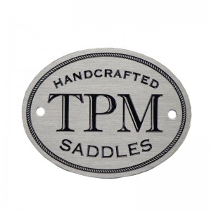 yongfuハードウェアカスタム真鍮ブランクブランクネームプレート酸エッチング銅ネームプレート