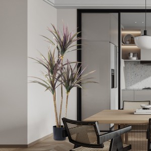 熱い販売工場直接供給現実的な人工植物人工木のクロロフィーチムコモサムの木の販売のため