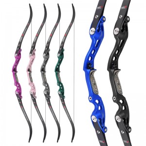 Nika Archery ET-10 62Inch RHアルミニウムILF 19INCH RISER Recurve Bow