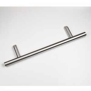 SS-038ヘビーデューティコマーシャルグレード304ステンレススチールプッシュプルプルドアハンドルドアオフセットプル、ガラスドアウッドドアメタルドアシングルプッシュプルハンドル