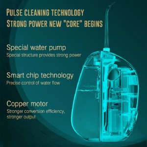 工場供給オーラルケアの滅菌歯の洗剤の携帯用水フロッサの歯の洗浄と携帯用折りたたみ歯