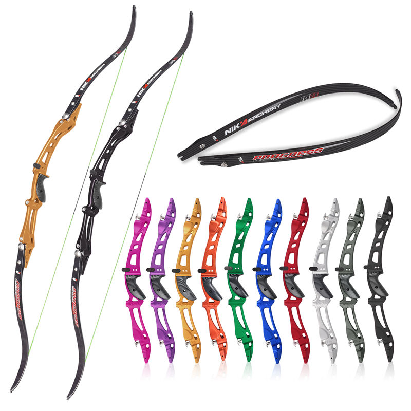 Nika Archery ET-8 RH ILF N3カーボンリンBLS 68INCHES Archery Recurve Bow