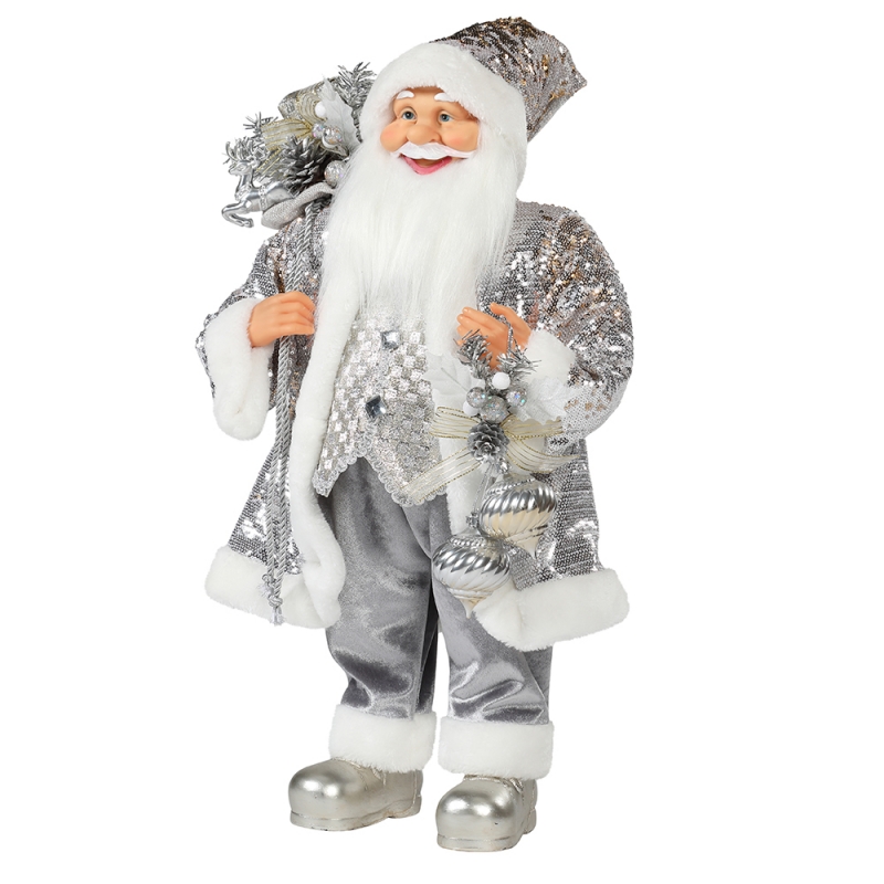 30~110センチクリスマス立っているサンタクロース飾り装飾祭Holiday Figurineコレクション伝統的なクリスマス
