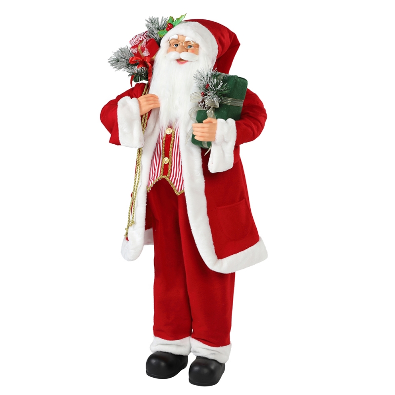 30~110センチのクリスマスの立っているバッグの飾りの装飾伝統的な休日の置物コレクションXmasシリーズ