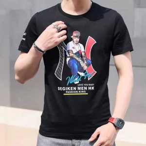 クルーネックニットTシャツ