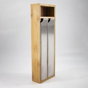 天然竹フォイル引き出しオーガナイザーセット