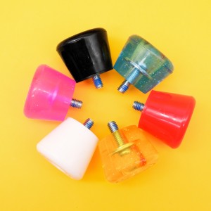 工場価格5/16 \\\\ \'\\\\\'ローラースケートのための純粋な色のボルト - つま先の停止